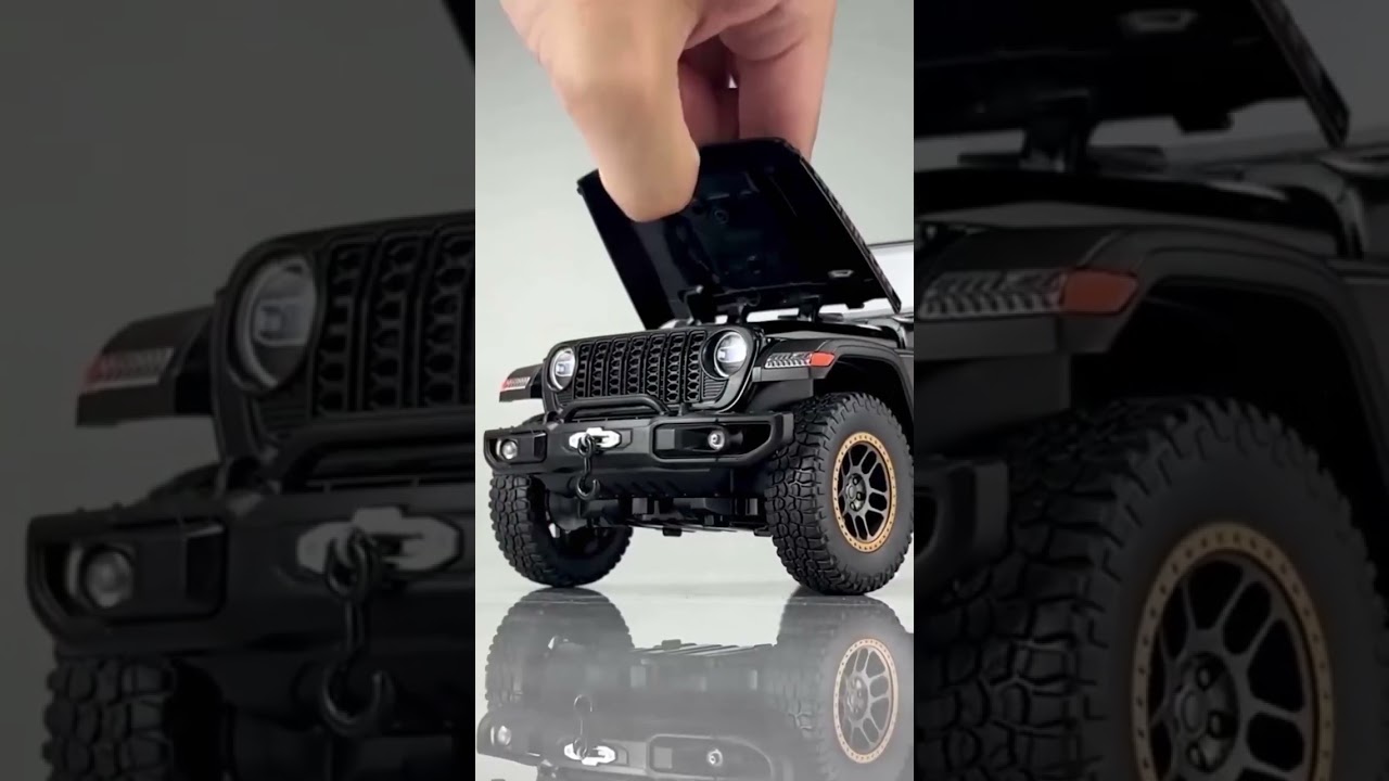 Jeep Wrangler Scale Model Car