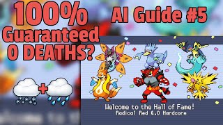 Radical Red 4.0 Hardcore Mode AI Nuzlocke Strategies - Guaranteed 0 DEATHS Elite Four + Champ Split
