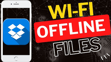 Hoe u alleen wifi gebruikt voor offline Dropbox-bestanden