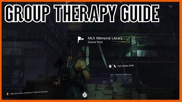 The Division 2 - Group Therapy Trophy / Achievement Guide (Control point without anyone being downed