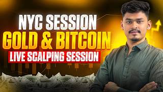 LIVE NYC SESSION ANALYSIS | XAUUSD SCALPING day 03 #forexlive #livetrading