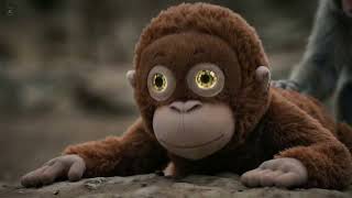 Punch monkey's toy revenge other monkeys #youtubeshorts #ai #funny #keşfet #animals #punch #monkey