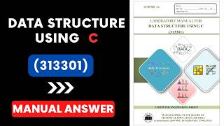 Data Structure Using C | solved manual | manual answer | k scheme msbte | DSU | 3rd semester 313301