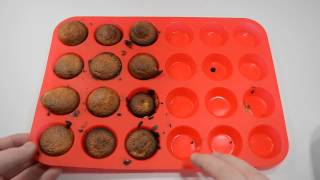 Laminas 24 Cup Silicone Mini Muffin/Cupcake Baking Pan