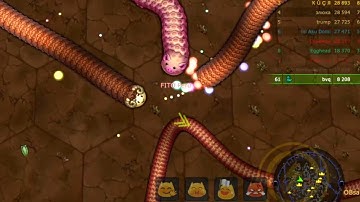 Snake.io - Little Big Snake | Rắn Săn Mồi | Game Con Giun | Game Con Sâu