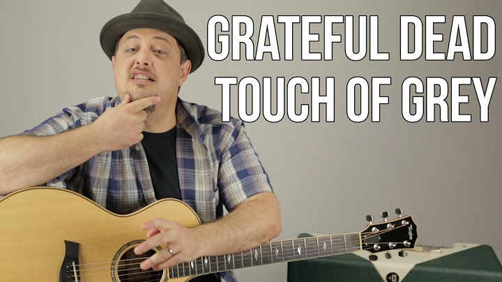 Touch of Grey Guitar version - Guitar performance video thumbnail