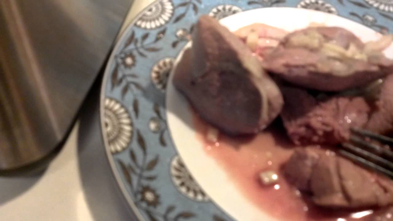 Liver sous vide temperature