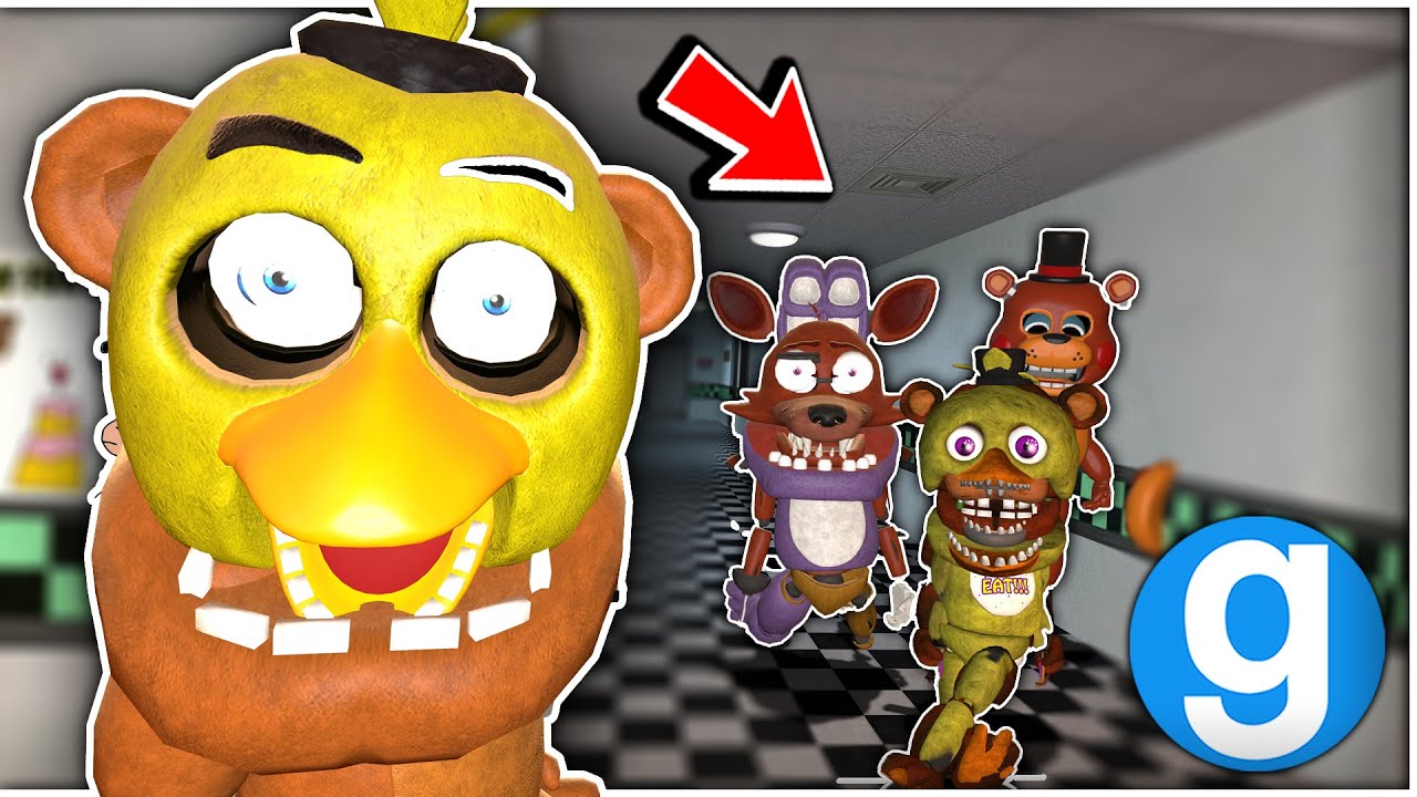 Now These Are Truly Cursed Animatronic Fnaf Fusions Gmod Fnaf