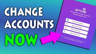 How To Change Accounts on Smule and/or Log Out Of The Smule App screenshot 5