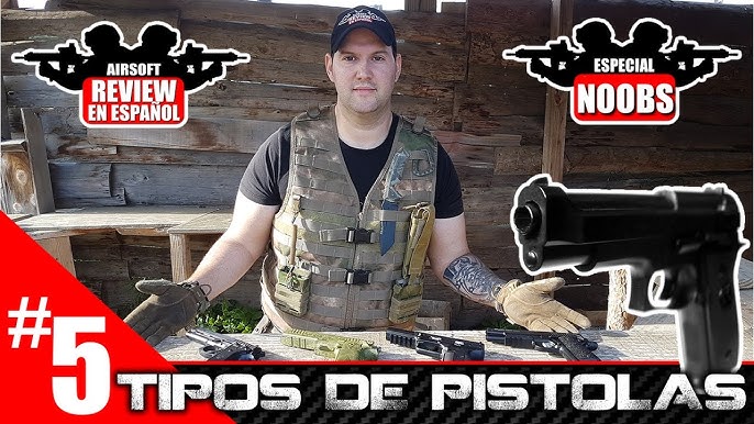 Cuál es el alcance de un arma Airsoft? - Desenfunda