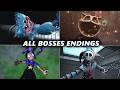 Poppy Playtime Chapter 1 2 3 4 5 All Bosses Endings | Comparison