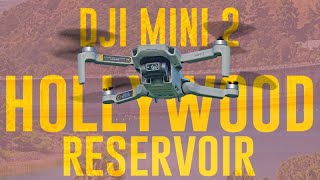 Quick DJI Mini 2 Flight Over Scenic Hollywood Reservoir