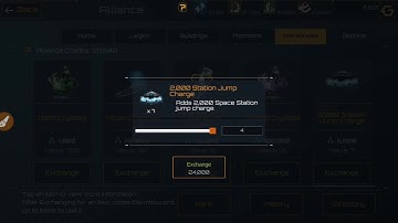Nova Empire Nogard explaining Alliance credits.