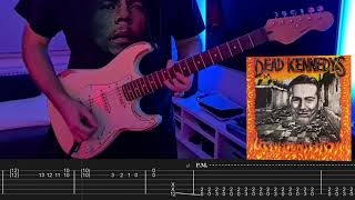 Dead Kennedys - Police Truck (Guitar Cover + Screentabs)