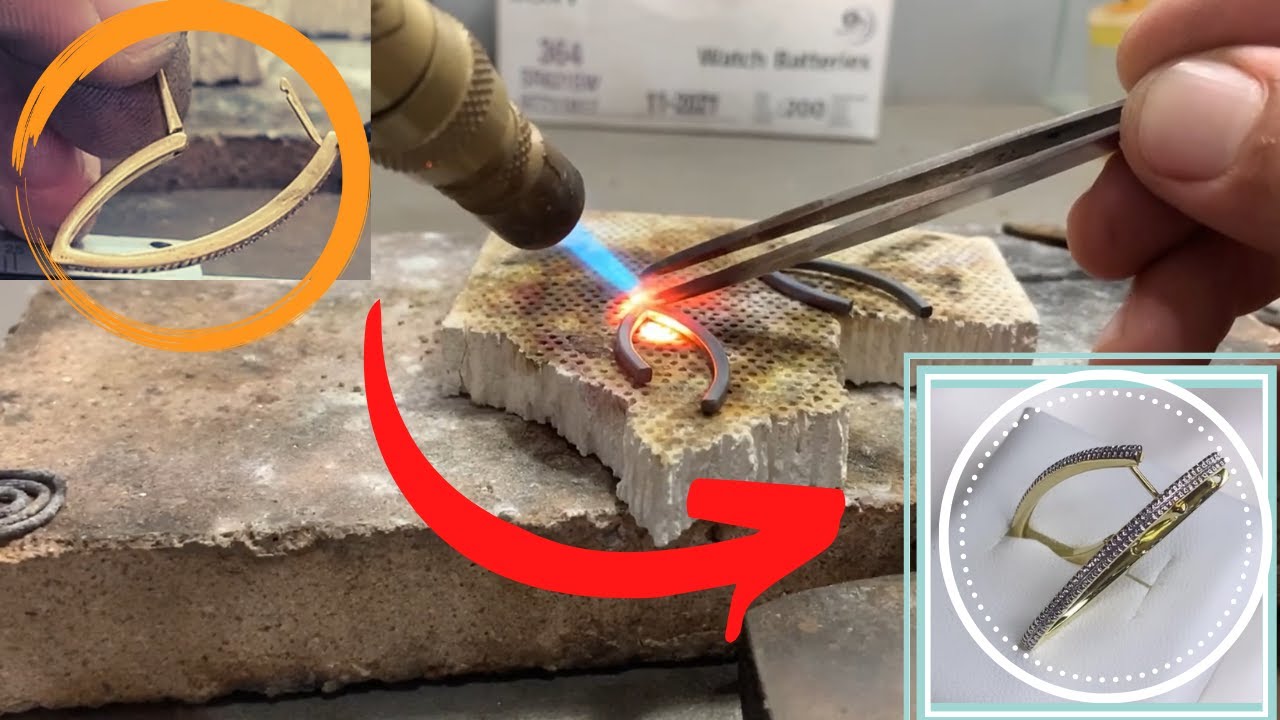 Fiz um BRINCO DE DOBRADIÇA igual o modelo da cliente! *Me surpreendi com o resultado*