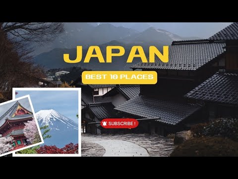 Japan Top 10 Must Visit Spots (Land of The Rising Sun) #tokyo #mtfuji