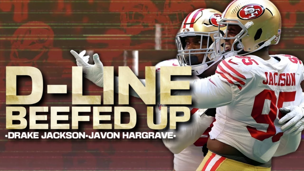 😮🥩 Drake Jackson and 49ers' D-line BEEFED UP — Nick Bosa and Javon Hargrave - YouTube