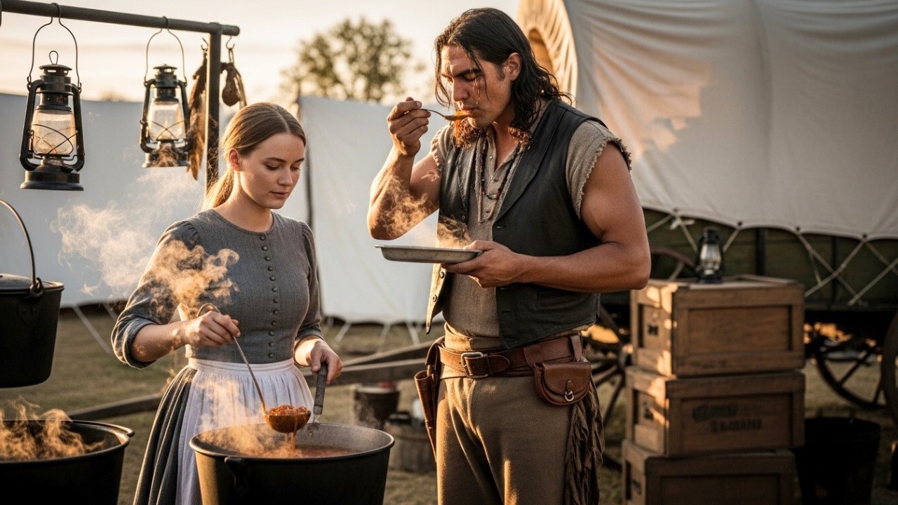 Sa cuisine fait pleurer de joie un homme affamé - l'Apache mangeait chaque repas comme le meilleur