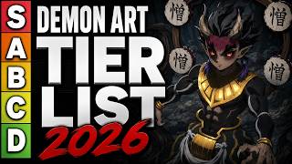 The ULTIMATE Demonfall Blood Demon Art Tier List (Update 6.0)