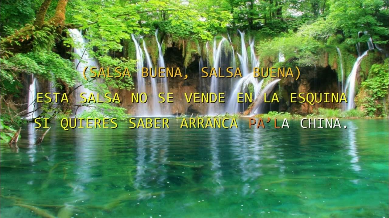 Salsa Buena Frankie Ruiz Karaoke HD YouTube