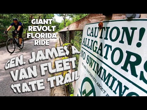 General James A Van Fleet State Trail: Cycling the 29-Mile Rail Trail from Mabel to Polk City, FL