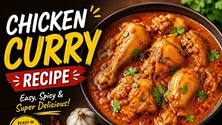 Desi chicken curry recipe 😋😋🤤🤤