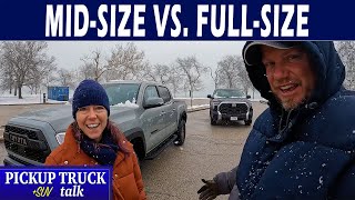 Which one is best for you? Midsize or Fullsize Pickup Truck