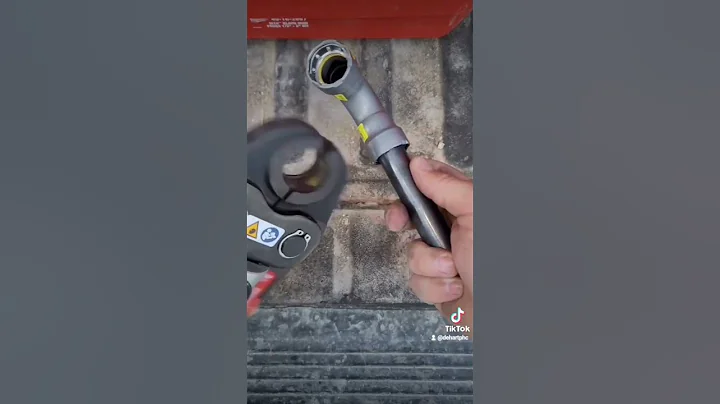 MegaPress! I love this system for installing new gas lines. #plumbing #hvac #gaslines