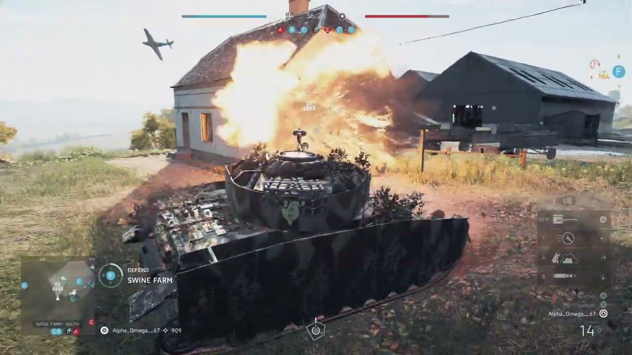 Battlefield V Panzer IV Commander 322 Meets An Untimely End On Panzerstorm
