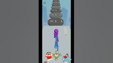 Noob vs Pro vs Hacker ||In pixel battle game With Oggy Jack and Sinchan gameplay Funny run #shorts