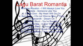 Lagu Barat Romantis