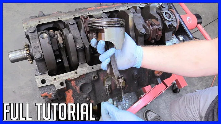 How to Build a Chevrolet 454 Big Block Part 3: Removing Pistons and Crankshaft!