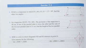 start up mathematics class 8 ch-11solution exercise 11.5 Quadrilateral | viva Education ex 11.5