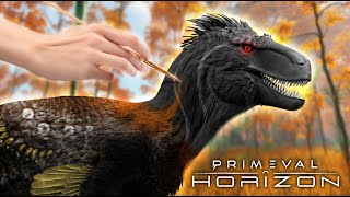 Texture Painting on Achillobator | Part 1 | Primeval Horizon