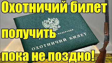 Сколько платить за охотничий билет