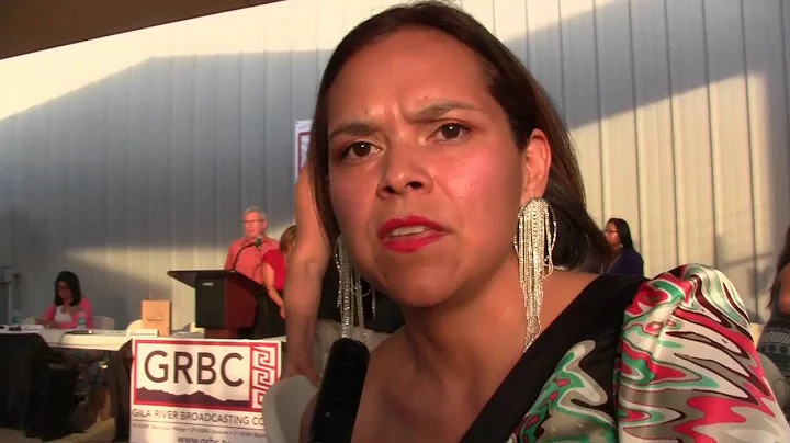 Antonia Gonzales, of National Native News, radio h...
