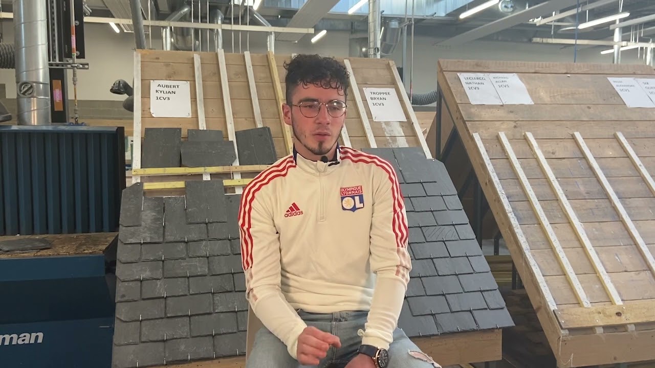 A la rencontre d’Éric en formation CAP COUVREUR - Bâtiment CFA Normandie – Rouen Espace Lanfry