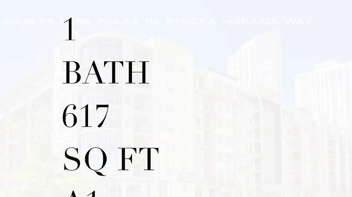 1 bed/ 1 bath | 617 sq ft