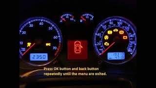 ALFA ROMEO 159  2005.09 How to reset service light indicator