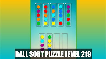 Ball Sorting Puzzle Game Level 219 | Ball Sort Puzzle Level 219 | GamingOn