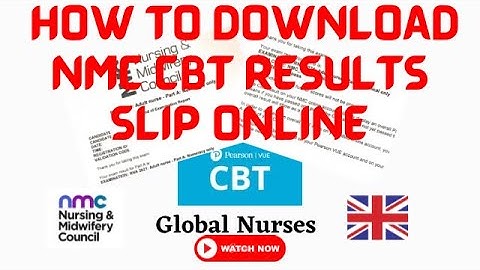 HOW TO DOWNLOAD PDF CBT EXAM RESULT FROM PEARSON VUE WEBSITE || #cbt #pearsonvue #nmcuk