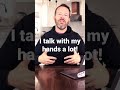 Talking with my hands about kitchen design.