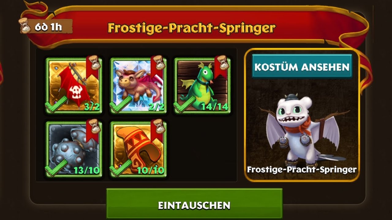 Dragons Aufstieg von Berk 827 Wir holen das Frostige Pracht Springer