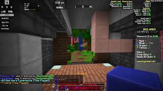 Bedwars 4s with dumbpling of death, Lachdigger, and Bxea