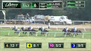 RACE 6 PROGRAM 10 2 2025