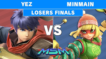 MSM Online 35 - Minmain (Min Min) Vs. Yez (Ike) Losers Finals - Smash Ultimate