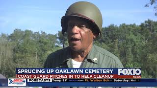 Oaklawn Cemetery cleanup efforts continue