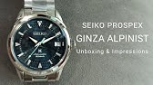 Seiko Alpinist SPB259J1 140th Anniversary Limited Edition - YouTube