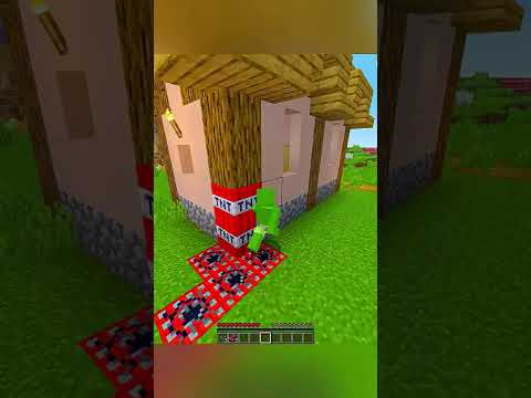 💥👆 Toca en Minecraft y ¡se convierte en DINAMITA! 💣✨ #minecraft #trendingshorts #shorts