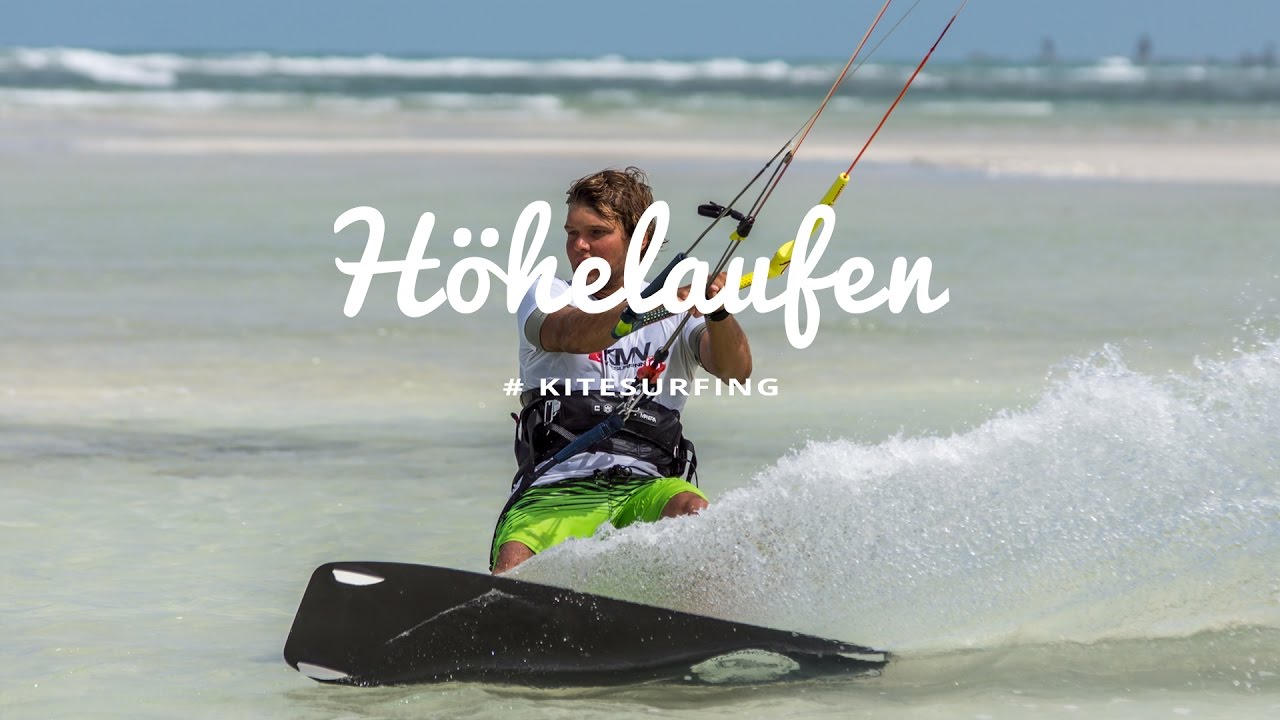 Höhelaufen beim Kiten sichere Tipps zum lernen by kitereisen.tv YouTube